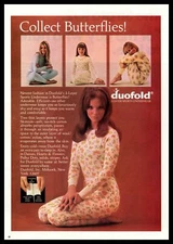 1970 Duofold Mohawk Women's Long Sports Underwear Ski Bunnies Vintage Print Ad