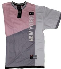 Vintage 1990 New York 'East II West' Brand Crew Neck Short Sleeve Jerseys