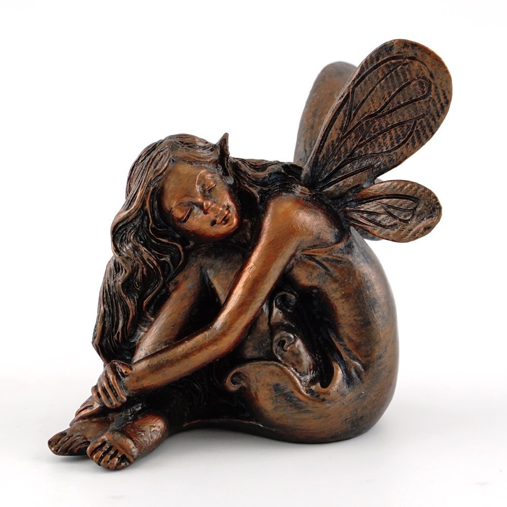 Top Collection Miniature Garden & Terrarium Fairy Napping Statue Small