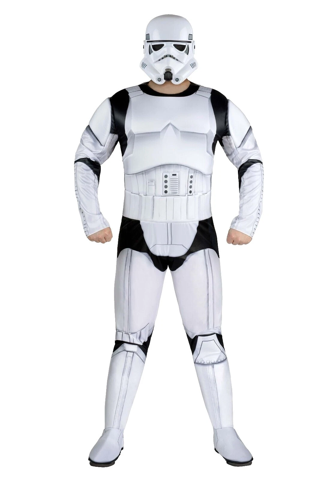 Size M White Star Wars Costumes for Men