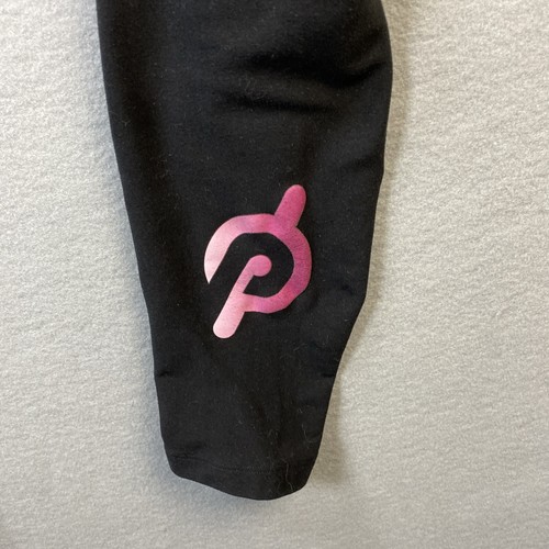 Peloton Cadence Legging Womens S Black High Rise Spinning High Waist Soft Logo - Picture 2 of 8