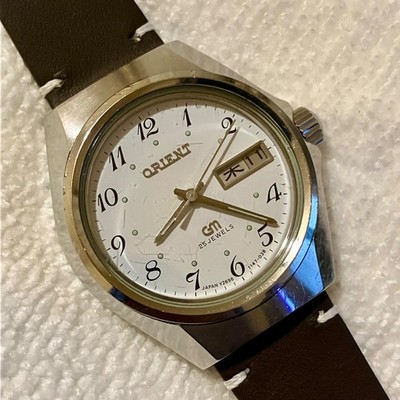 Orient GM 25-Jewels 5216A High-Beat Automatic Watch - Rare Model - Vintage