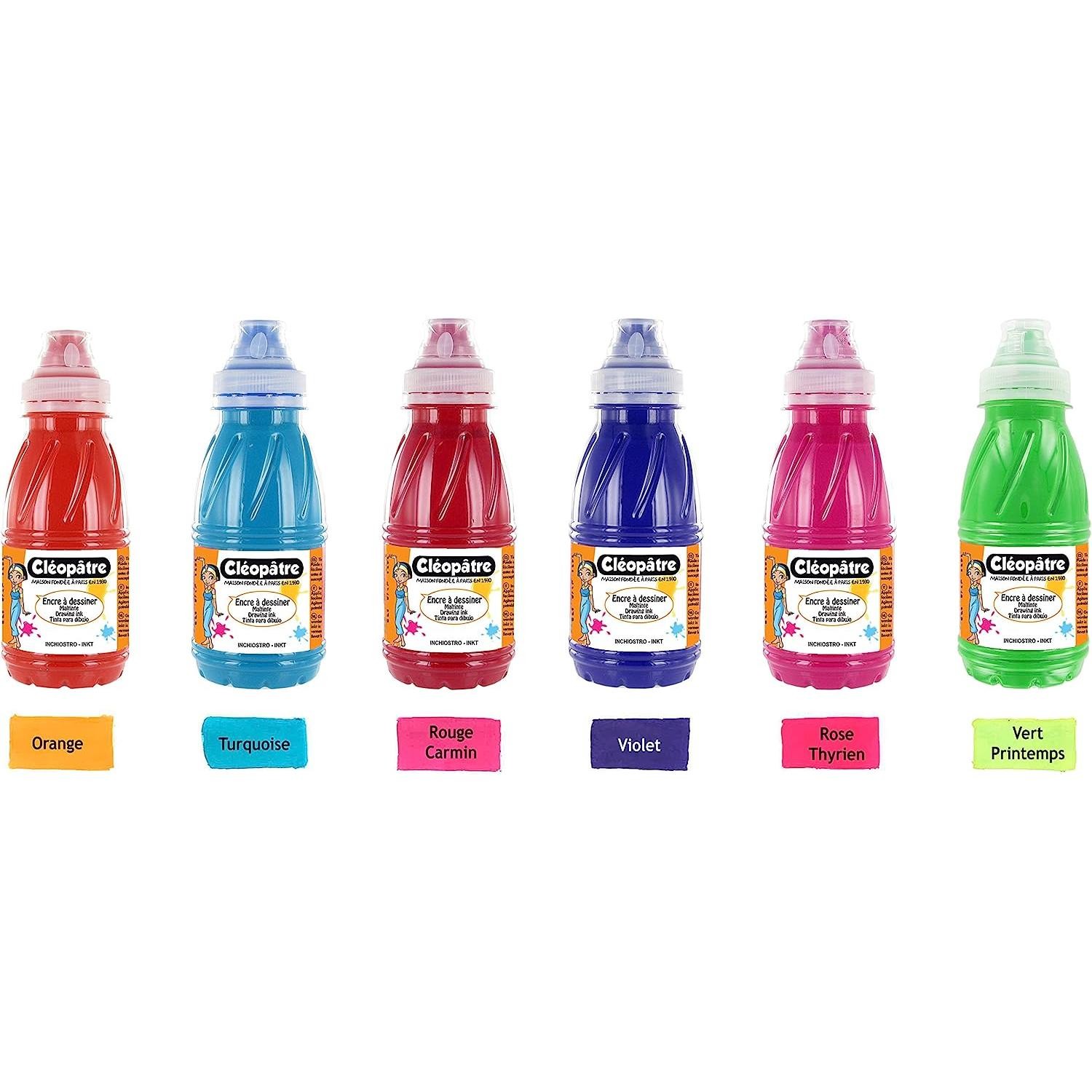 Encre à dessiner Cléopâtre pour ateliers d'art et loisirs créatifs 250 ml