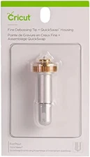 Fine Debossing Tip + Quickswap Housing, Tip with Rolling Debossing Ball, Deboss 