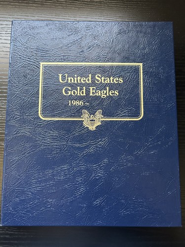 WHITMAN CLASSIC U.S. Gold Eagles 1986-1995 Album #9173 -Opened, Never Used