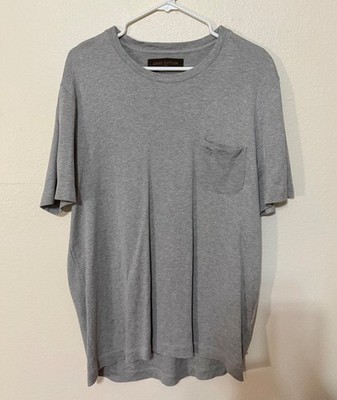 Louis Vuitton LV Pocket T-Shirt Grey Size