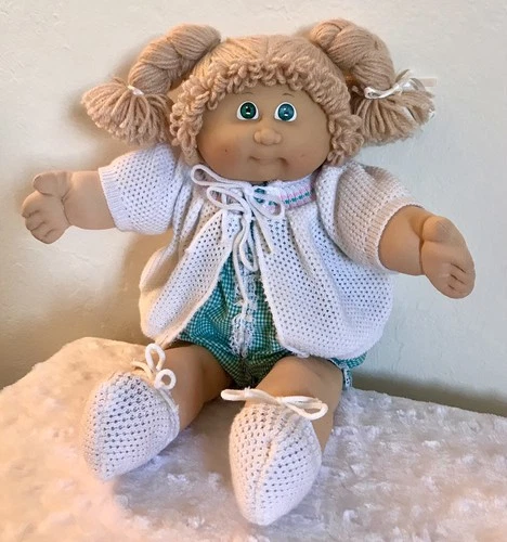 Cabbage Patch Kids 1984 Jesmar Spain HM 4 Wheat Green Eyes Girl Wonderful