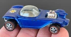 Vintage Hot Wheels Redline 1968 Blue Beatnik Bandit US - White Int.,