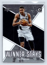 2022-23 Donruss Optic #4 Tim Duncan Winner Stays San Antonio Spurs