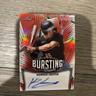 Konnor Griffin Pirates 2025 Leaf Vivid Bursting Talent AUTO 1/2 HOT!!