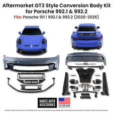 2019-2026 Porsche 911 992 Gt3 Style Full Body Kit Conversion Widebody