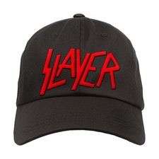 Slayer Cap Unisex Metal-Kids - Logo schwarz B...