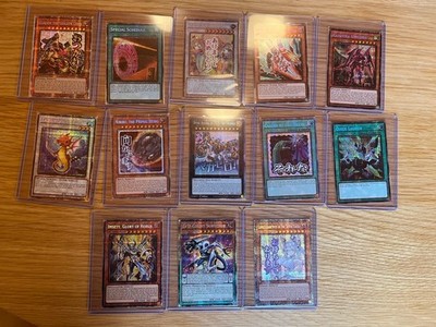 Yu-Gi-Oh! Rarity Collection 5 RA05 Starlight Rare 1st Ed Lot (13 starlight + 2) 