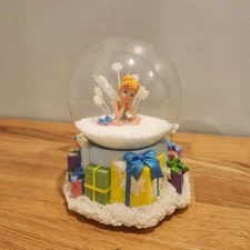 Disney Tinkerbell Christmas Winter Waterless Snow Globe - 6 in.