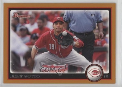 2010 Bowman Orange 18/250 Joey Votto #180 0f7x