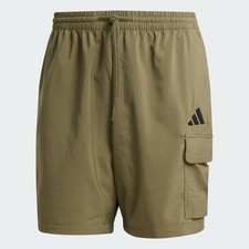 adidas men Essentials Small Logo Cargo Chelsea Shorts