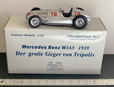 CMC 1:18 Mercedes Benz W165 1939 Tripolis #16 – Silberpfeil Serie Nr.2 – Limited