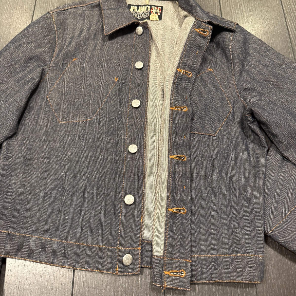 Vintage JPG Jean's Jean Paul Gaultier Denim Jean Jacket Women's sz
