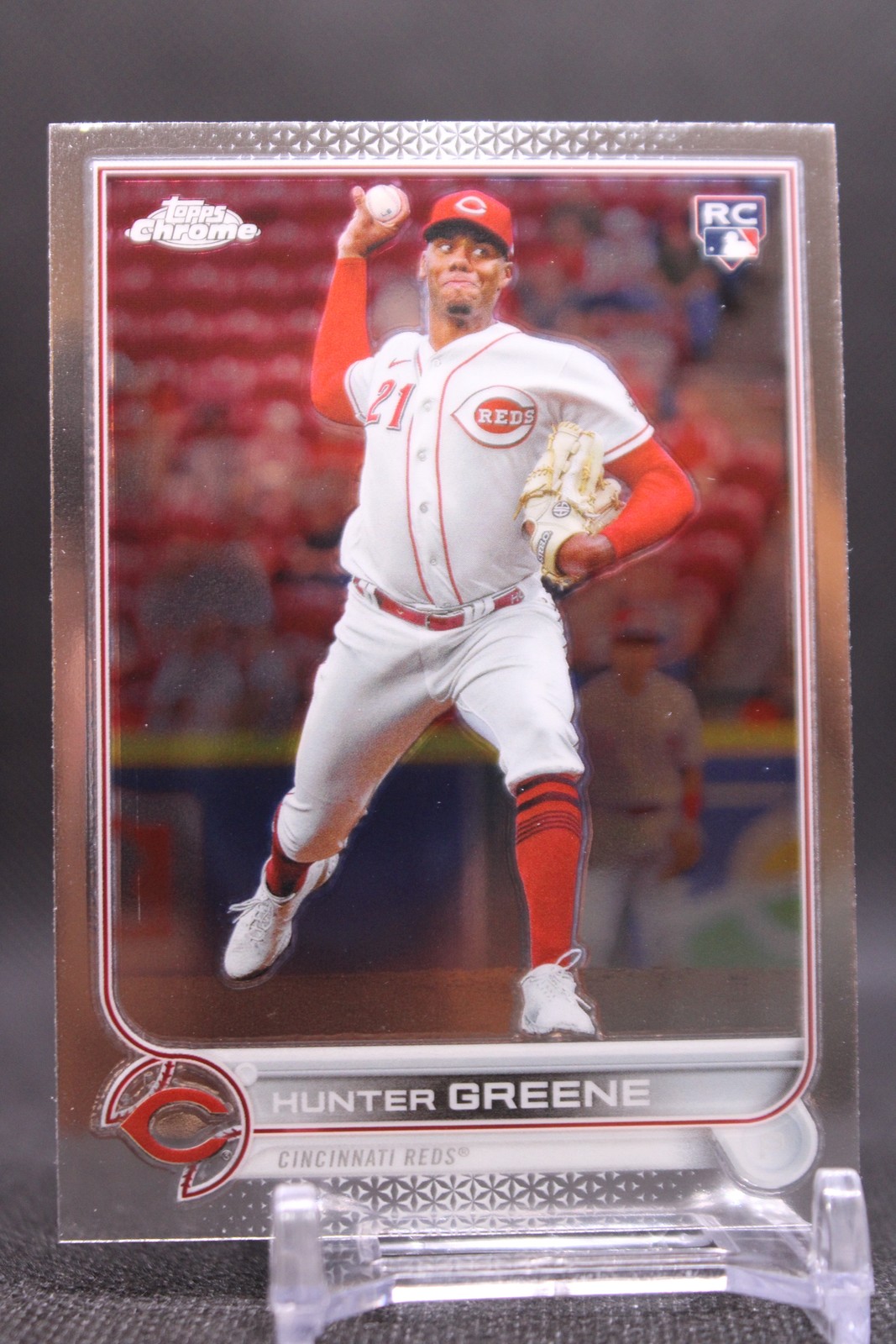 Hunter Greene #USC191 2022 Topps Chrome Update Cincinnati RedsRC Rookie