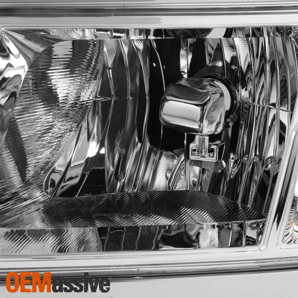 For 2008-2011 Dodge Dakota Pickup Halogen Headlights Lights Lamps Left + Right - Image 4 of 4