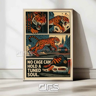 Air Max Plus TN Poster TIGERS STYLE Display  Tn wallpaper no frame Sneaker gift