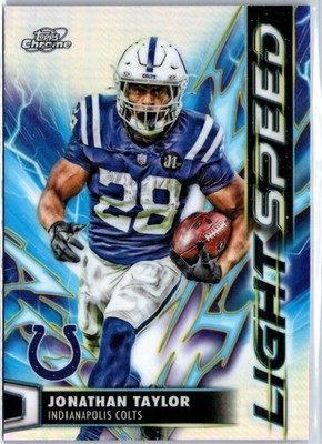 2025 Topps Chrome Cosmic #LS-16 Jonathan Taylor Light Speed