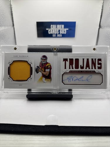 2018 National Treasures Collegiate Sam Darnold Rookie Auto 19/35 USC