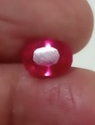 NATURAL EARTH MINED GGL CERTIFIED GEM TESTED HEATED OVAL PINK SAPPHIRE 4.17 CTS. — photo 9