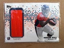 Montee Ball 2013 Topps Football Rookie Jersey Card #RJR-MBA. rookie card picture
