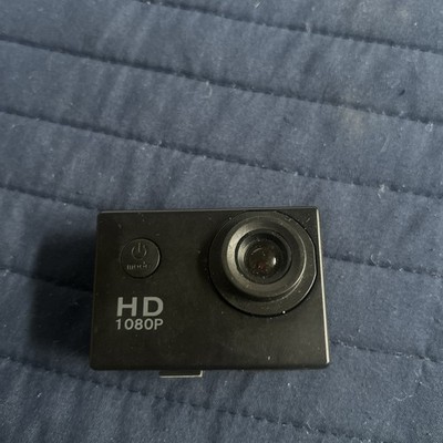 Sports Cam 1080P Full HD 2.0 Inch Screen Waterproof 30M Action Camera Black
