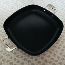 All-Clad Essentials Hard Anodized Nonstick 13" Square Pan Double Handles