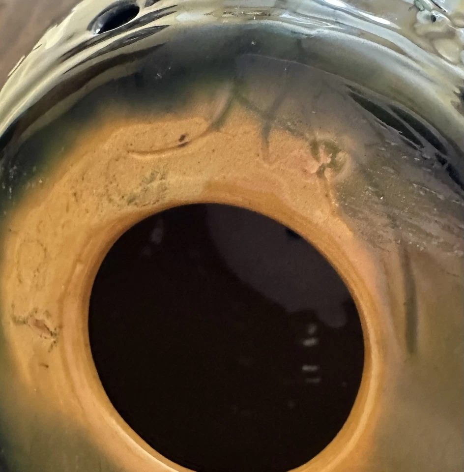 LÁMPARA DE CERÁMICA ANTIGUA DE COLECCIÓN HERMAN KÄNGER HAK ART NOUVEAU DANESA Dinamarca Foto 2 de 4