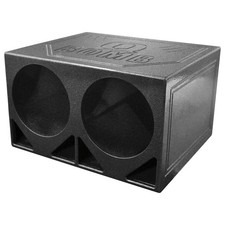 Qpower Dual 12" Woofer Box "Q Bomb" Turbo Ported