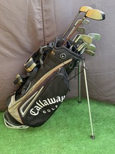 *MENS SET OF COBRA GOLF CLUBS + STAND BAG -REGULAR FLEX*
