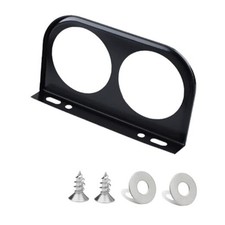 Universal Car Black Dual Gauge Mount Bracket Pod 2-116 52mm Gauge 2mount