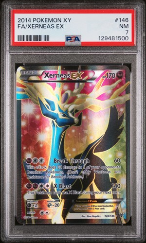 Xerneas-EX graded PSA 7 for sale on eBay