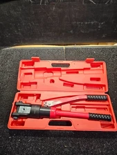 Hydraulic Wire Crimper Crimping Tool , Red *PICTURED ITEM ONLY*