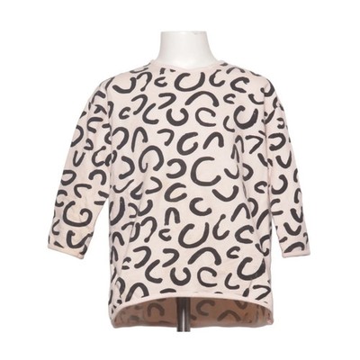 Beau Loves, Sweatshirt, Größe: 134, Beige/Schwarz, Baumwolle, Sonstiges #xNb