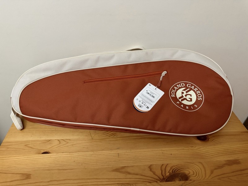 Wilson Roland Garros 2025 French Open 6 Pack Team Bag Cream Clay NWT