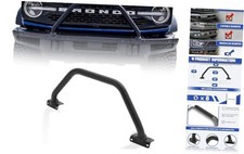  Upgrade Front Bull Bar Compatible with 2021 2022 2023 2024 2025 Bronco 2/4 