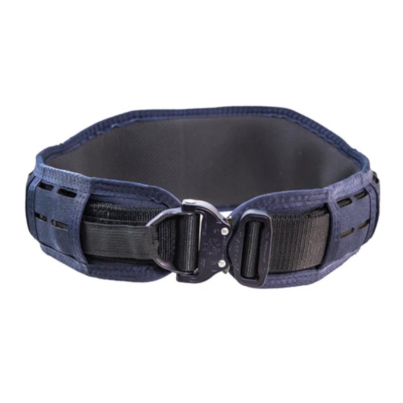 High Speed Gear 33SLB Laser Slim-Grip Slotted Padded Belt, LE Blue