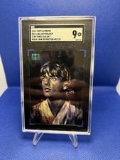 2024 Topps Star Wars Chrome Galaxy 83 Aqua Lava Ref Luke Skywalker 49/175 SGC 9