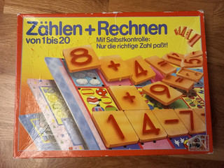 Zählen und Rechnen von 1 bis 20 mit Selbstkontrolle Spear Spiele 33046