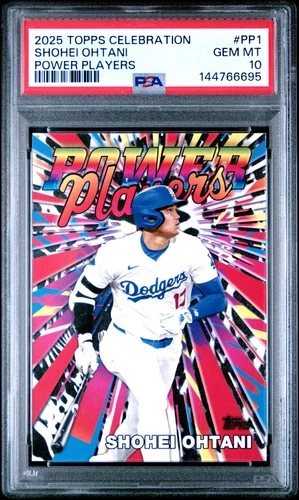 2025 Topps #PP-1 Shohei Ohtani Power Players PSA 10