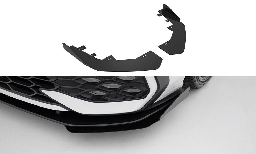Flaps Maxton Golf 8 R-Line spoiler extension Mk8 Facelift