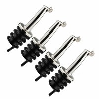 Westmark 4 AusgießEr Inox Gastro Mit Pe-Korken Und MetallkläPpchen 468222E3