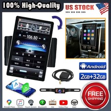 Android 13 Car Stereo Radio 10.1'' Touch Screen GPS Navi Double 2 DIN Rotatable