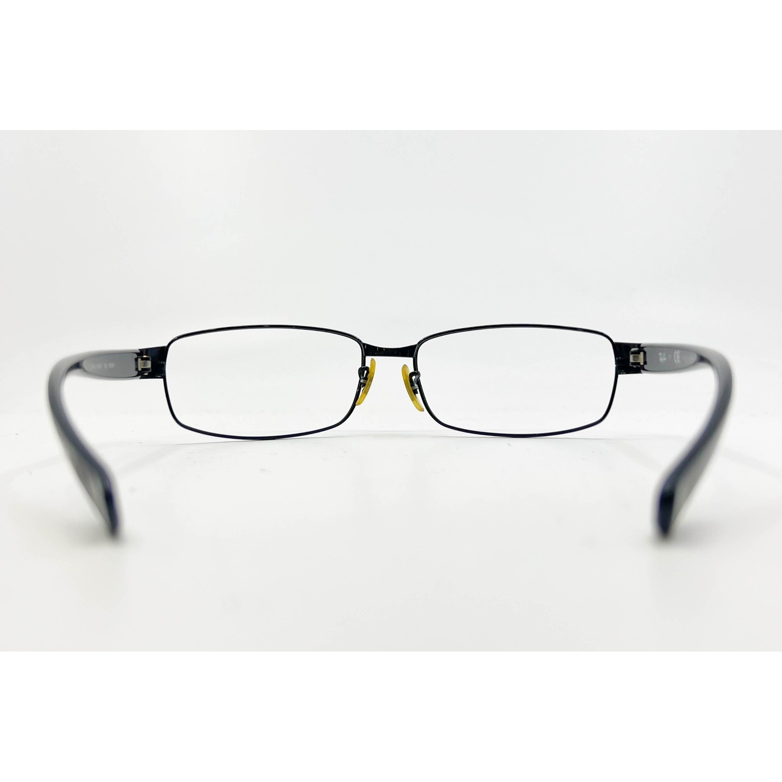 Ray-Ban Rectangular Sunglasses Frames Black Metal… - image 4