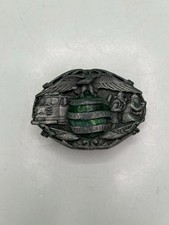 I'm Proud to be a Firefighter 1986 Bergamot Brass Works Belt Buckle