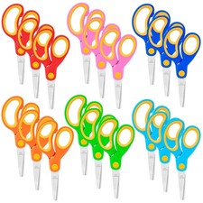 Toidgy 36 Packs Kids Scissors 5 Inch Scissors...